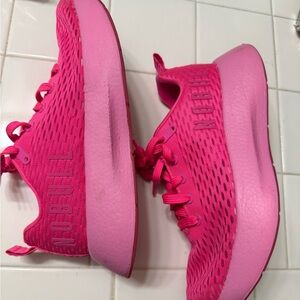 NOBULL Bright Pink Mesh Sneakers